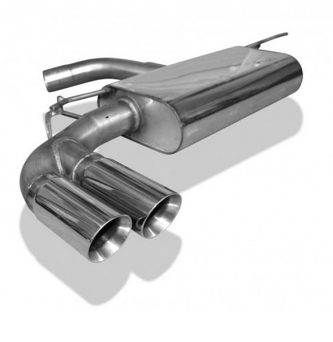 Audi A3 - 8V Sportback Endschalldämpfer einseitig - 2x80 Typ 25