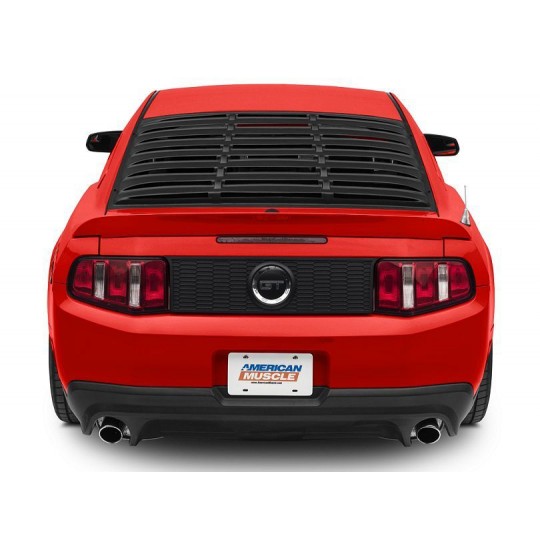 SPEEDFORM REAR WINDOW LOUVER - MATTE BLACK (MUSTANG 2005-2014 COUPE)
