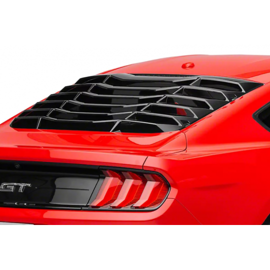 Hecklouver  - Schwarz glänzend (FORD MUSTANG 2015-2021 Fastback)
