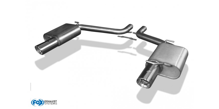 Endschalldämpfer rechts/links - 1x90 Typ 17 rechts/links