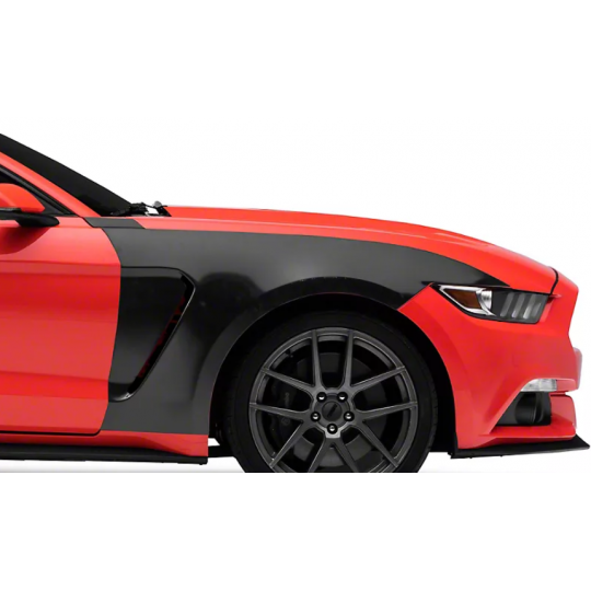 GT350 STYLE Kotflügel - ALUMINUM (MUSTANG 2015-2017 GT, ECOBOOST, V6)