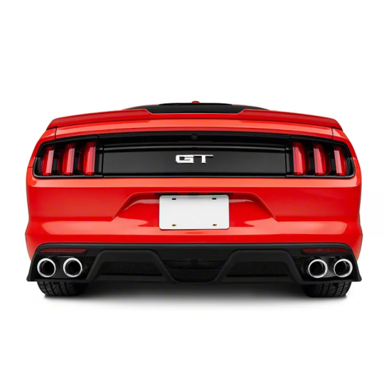 GT350 STYLE REAR DIFFUSER - QUAD HOLE (MUSTANG 2015-2017 GT PREMIUM, ECOBOOST PREMIUM)