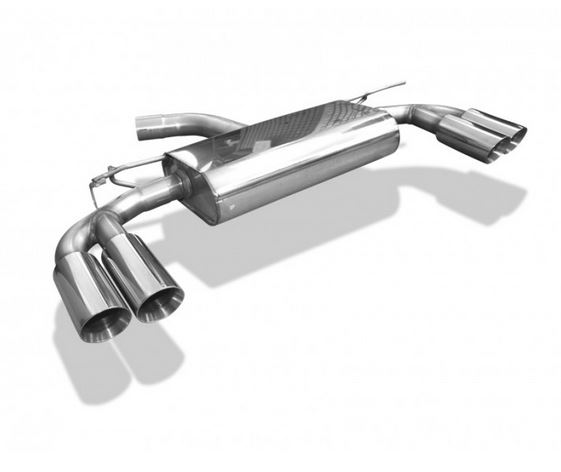 Audi A3 - 8V Limousine "ohne S-Line" Endschalldämpfer quer Ausgang rechts/links - 2x80 Typ 25