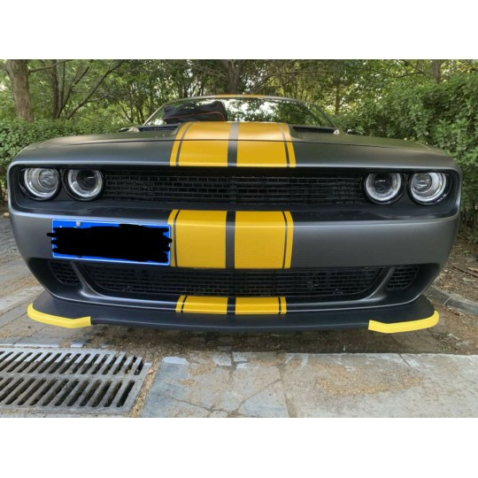 FRONT BUMPER LIP SPLITTER GUARD (CHALLENGER 2015-2021 SCAT PACK)