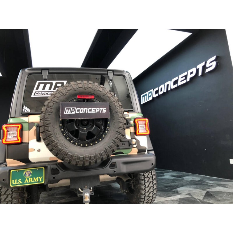 ALUMINUM REAR BUMPER (WRANGLER 2018-2021 JL)