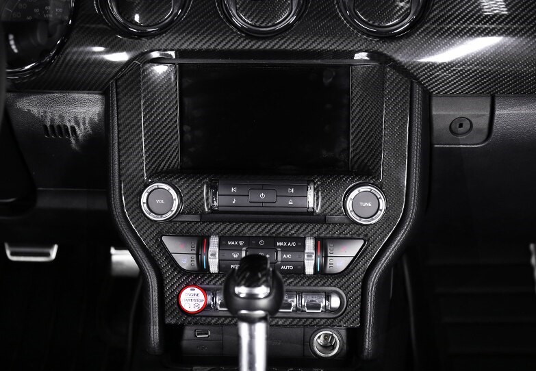 Mustang Carbon Innenraum Radioblende