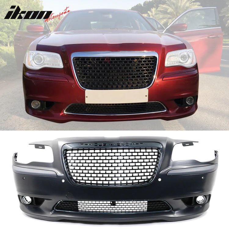 SRT8 Style Front Bumper - Set (300 2011-2014)