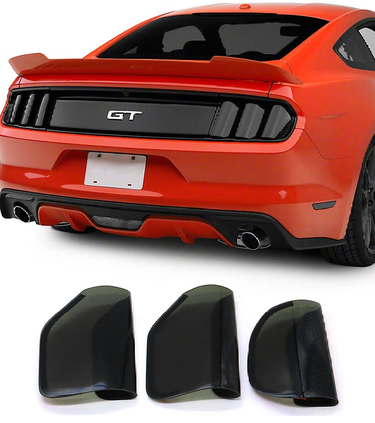Ford Mustang ab 15-17 Schwarze Rückscheinwerfer Abdeckungen