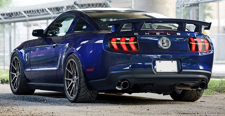 Vland Factory Led Rücklichter 2010-2012 Sieben-Modus-Rücklicht-Rücklichter für Ford Mustang