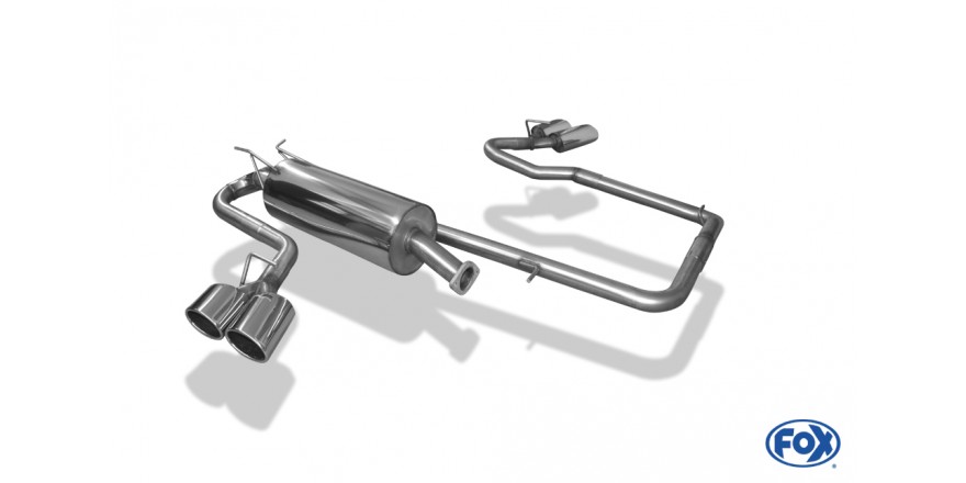 4x4 - Doppelkabine Endschalldämpfer Sidepipe