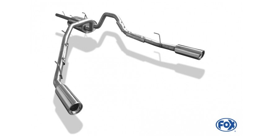 Facelift Halbanlage rechts/links ab Kat - 1x100 Typ 17 rechts/links