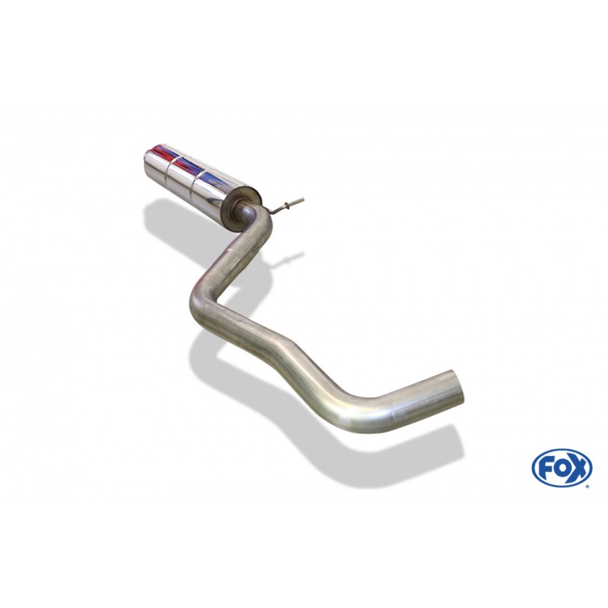 Fox VW Golf VII - 2,0l GTI Vorschalldämpfer   Motorisierung 2,0l 162/169/195kW Rohrquerschnitt: 70mm