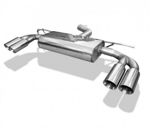 Audi A3 - 8V Limousine Endschalldämpfer quer Ausgang rechts/links - 2x80 Typ 25 rechts/links