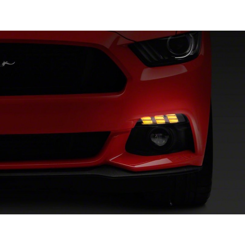 SMOKED LED TURN SIGNALS SET (MUSTANG 2015-2017 USA)