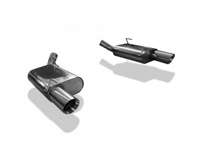 Ford Mustang GT Coupe Endschalldämpfer rechts/links - 1x100 Typ 25 rechts/links