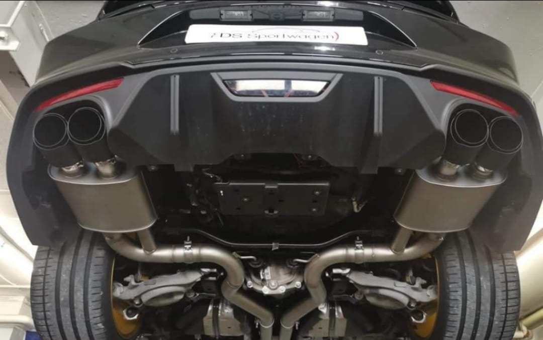 Remus Klappenanlage ab Kat / VSD und MSD inkl Carbon Blenden