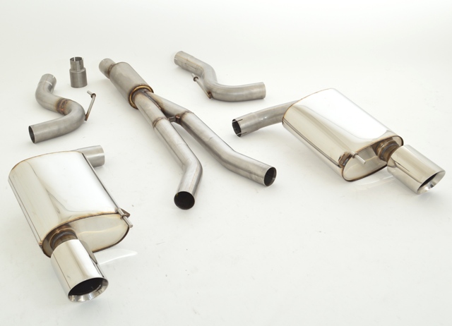 70mm Duplex-Anlage Ford Mustang 2,3l