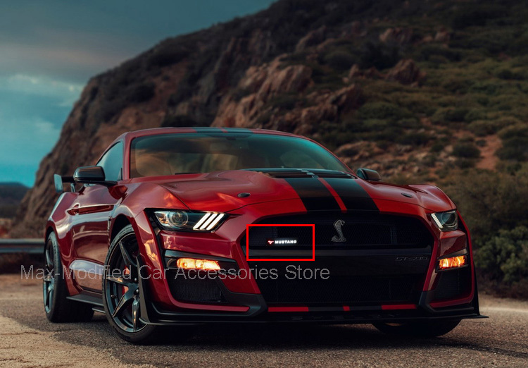 Ford Mustang Schriftzug Beleuchtet für den Frontgrill