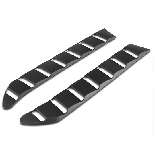 SPORT REAR WINDOW LOUVERS - MATTE BLACK (MUSTANG 2015-2021 FASTBACK)
