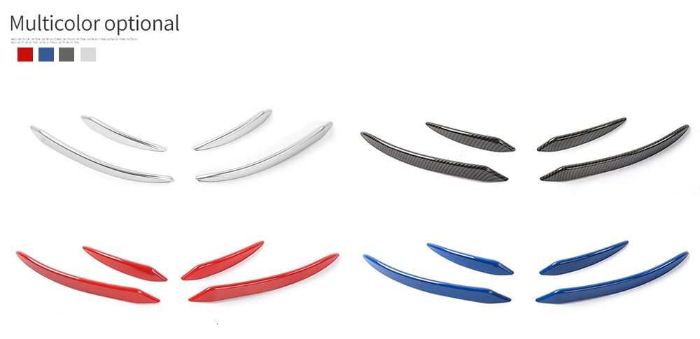 Front Flaps Wind Scoops Universel