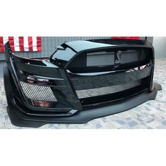 GT500 Style Frontstoßstange - FORD MUSTANG 2015-2017 EcoBoost, V6, GT)